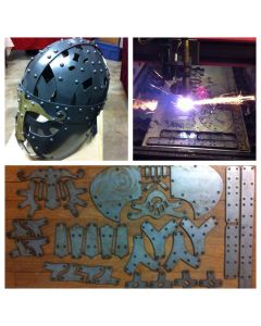 Trio of images of the kit