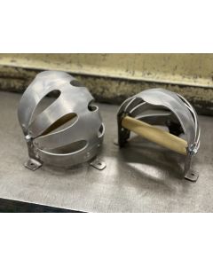 Aluminum shield basket